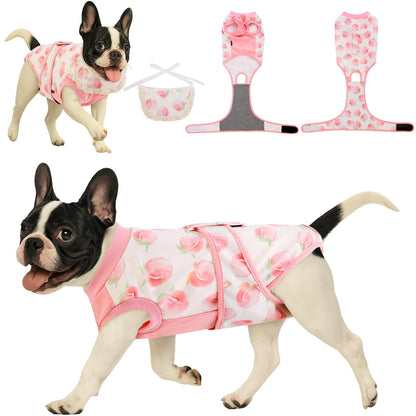 Surgery Recovery Suit for Female Male Dog, Soft Onesie After Spay Neuter,XS