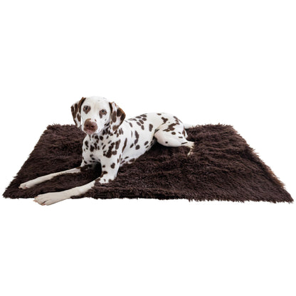 Best Friends by Sheri Dog Blanket, Shag Faux Fur, Taupe, 30" x 40"