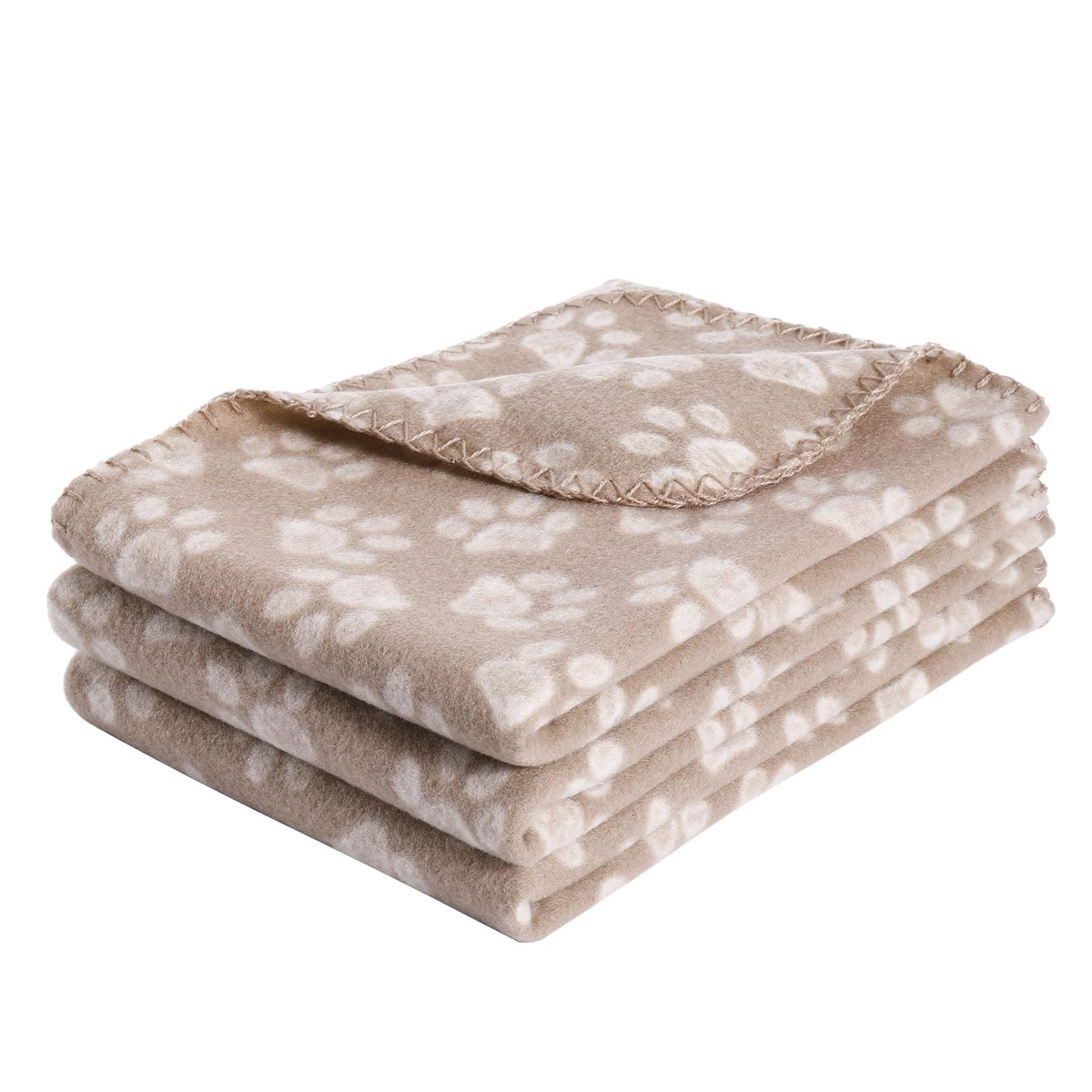 CAI TENG Small Dog Blanket 3 Pack Cat Blankets Pets 21x30 in Navy