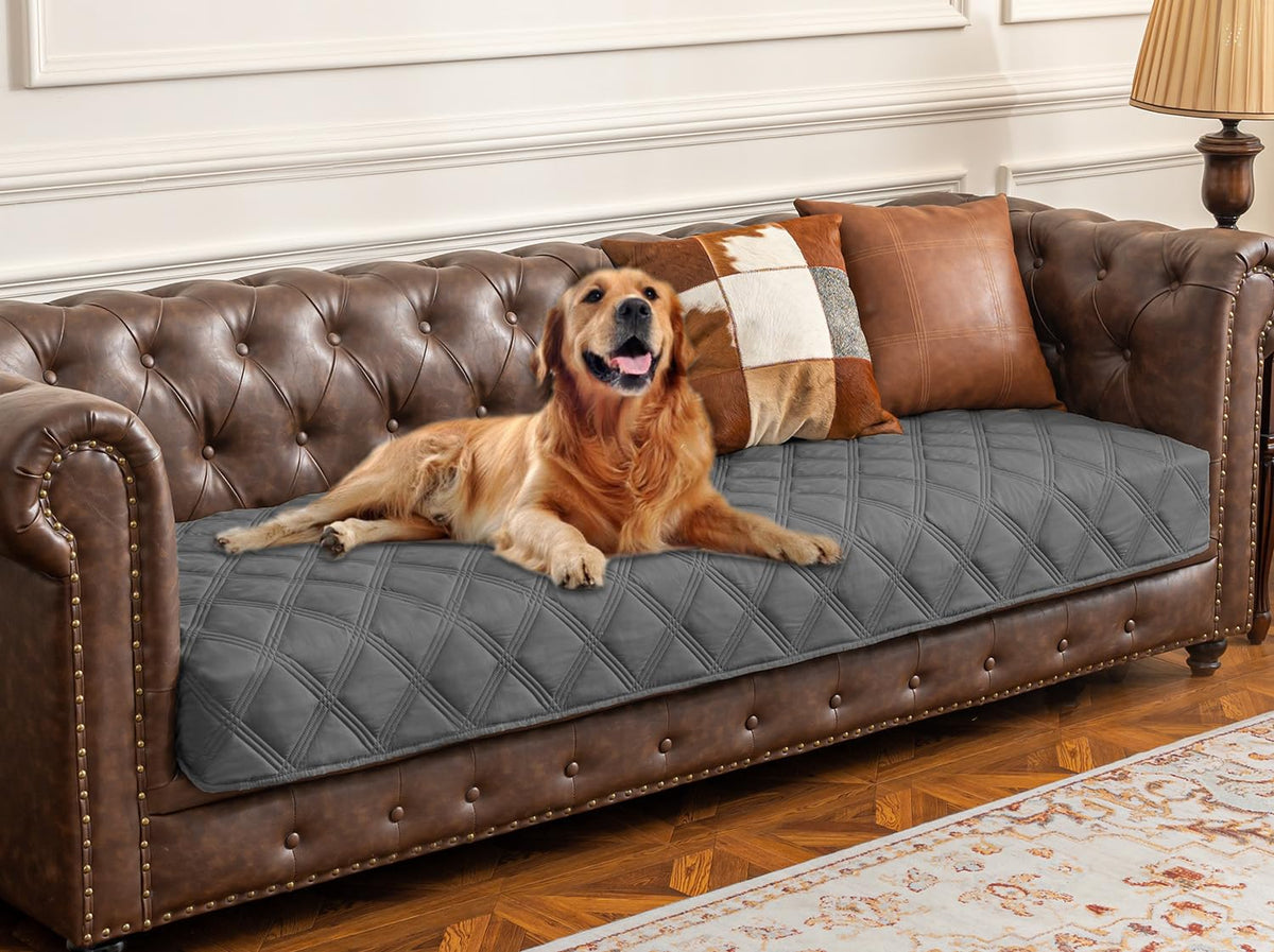 Ameritex Waterproof Dog Bed Cover Pet Blanket with Anti-Slip Back