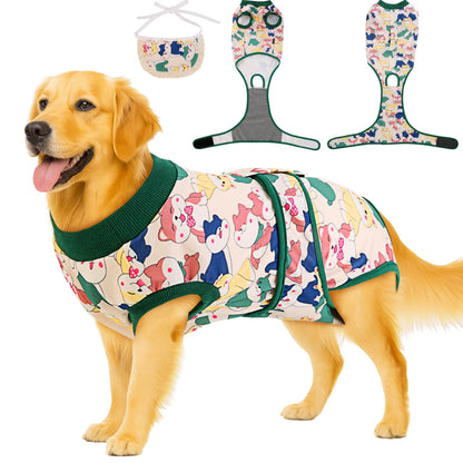 Surgery Recovery Suit for Female Male Dog, Soft Onesie After Spay Neuter,XS