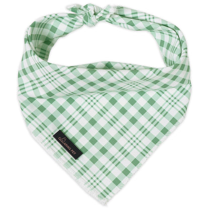 ARING PET Summer Dog Bandana-Cute Blue Dog Bandanas, Comfortable Pet Scarf Dogs Triangle Bibs for Small to Large Boy Girl Dogs and Cats