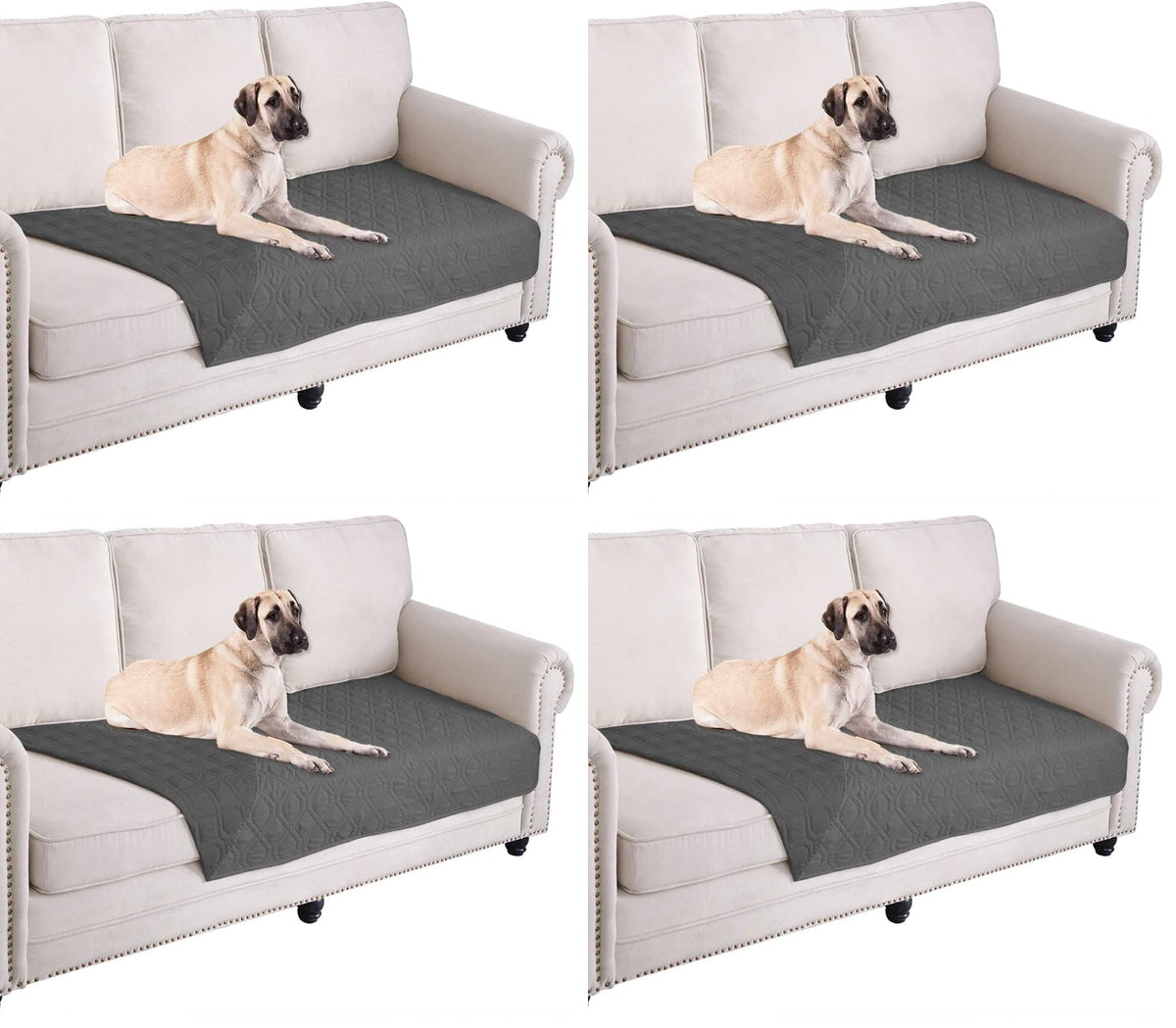 Ameritex Waterproof Dog Bed Cover Pet Blanket for Furniture Bed Couch Sofa Reversible