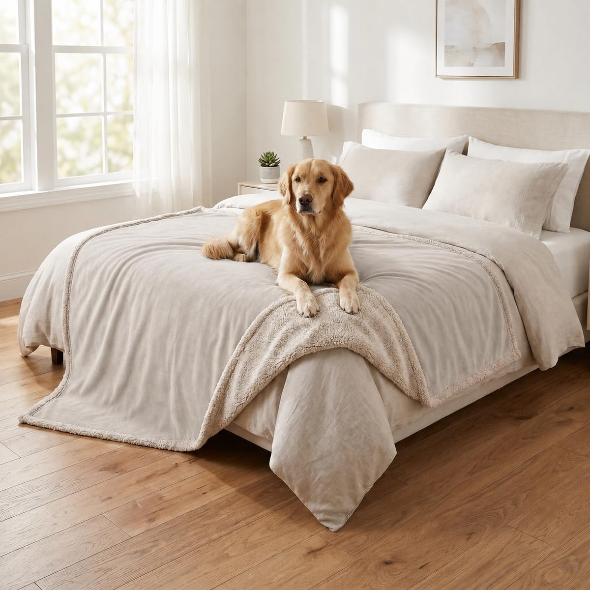 Kritter Planet Waterproof Reversible Pet Blanket for Small Dogs