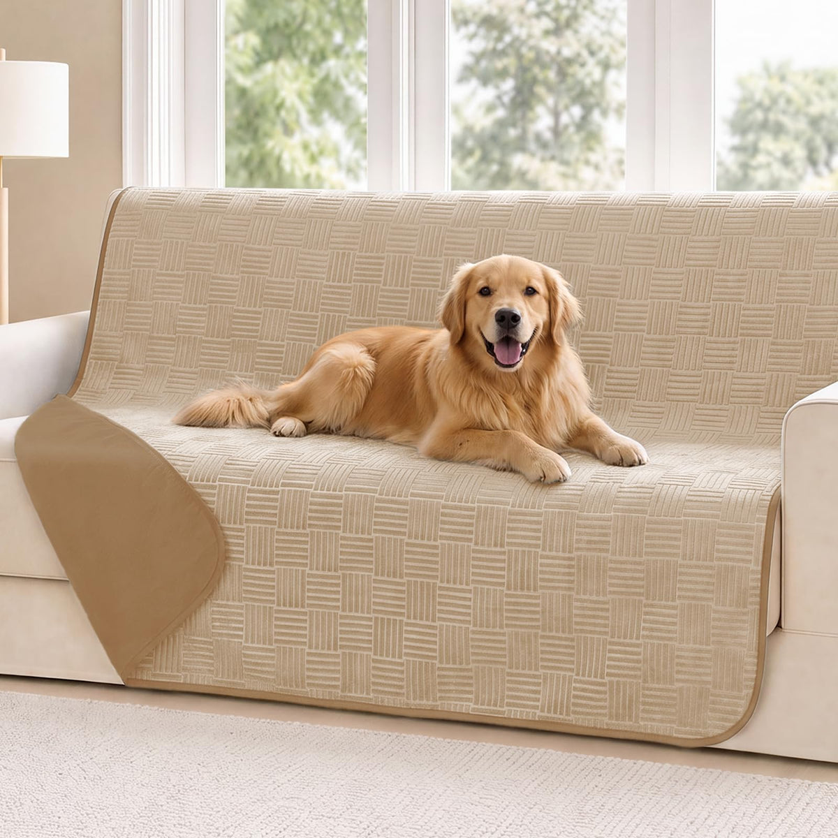 Luciphia Waterproof Couch Cover for Dogs Cats, Pet Blanket, Sofa Protector