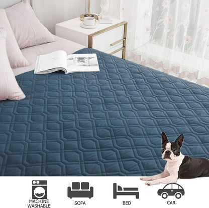 Ameritex Waterproof Dog Bed Cover Pet Blanket for Furniture Bed Couch Sofa Reversible 52 x 82 inches