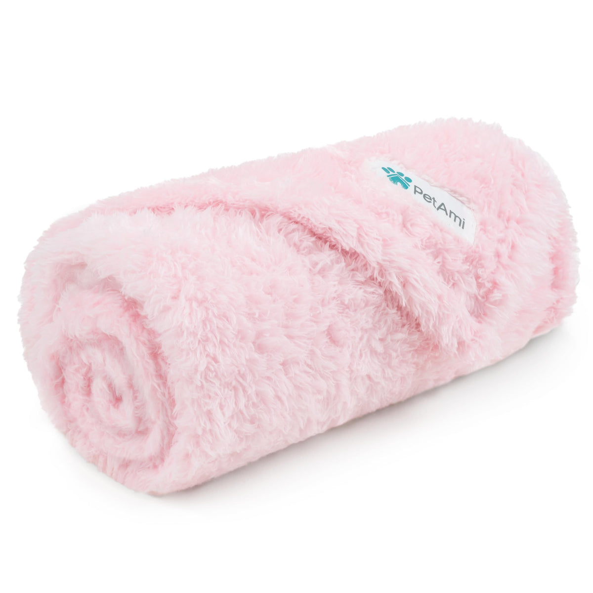 PetAmi Soft Plush Sherpa Dog Blanket for Pet Cat, Medium 29x40, Dusty Blue