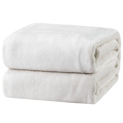 Bedsure GentleSoft Fleece Blanket Twin Size Grey - 300GSM Lightweight Plush Fuzzy Cozy Soft Warm Blanket for Bed, Sofa, Couch, Travel, Camping, 60x80 inches