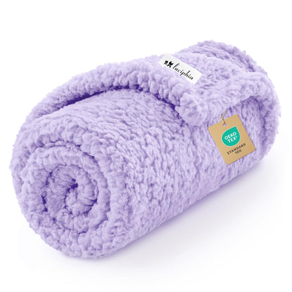 Luciphia Ultra Soft Sherpa Fleece Dog Puppy Cat Blanket for Small Pets