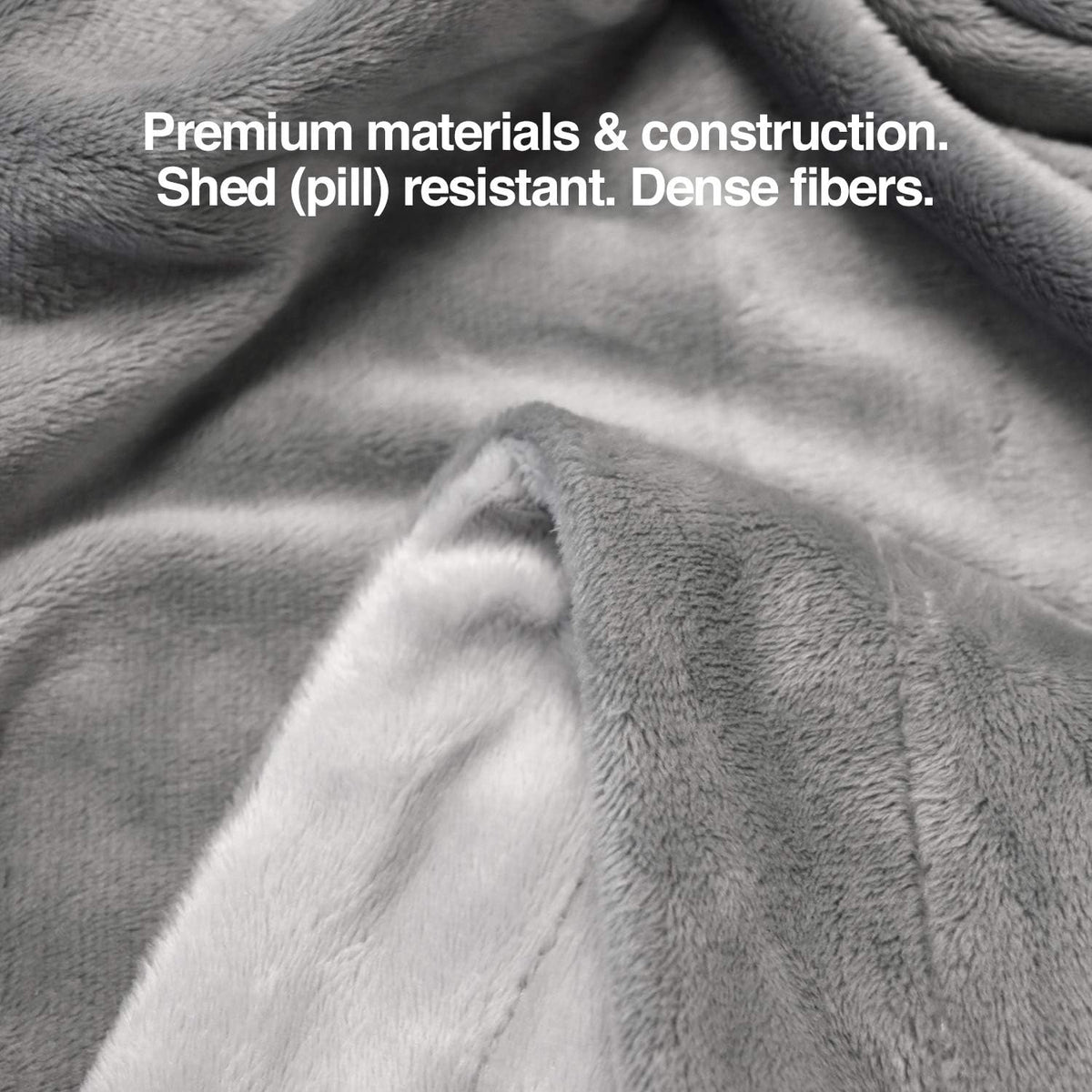 PetFusion Premium Dog & Cat Blanket | Ultra Soft Pet Blanket Available in Plush or Quilted; 2 Colors (Grey; Brown) | Perfect for Small Dogs & Large Dogs