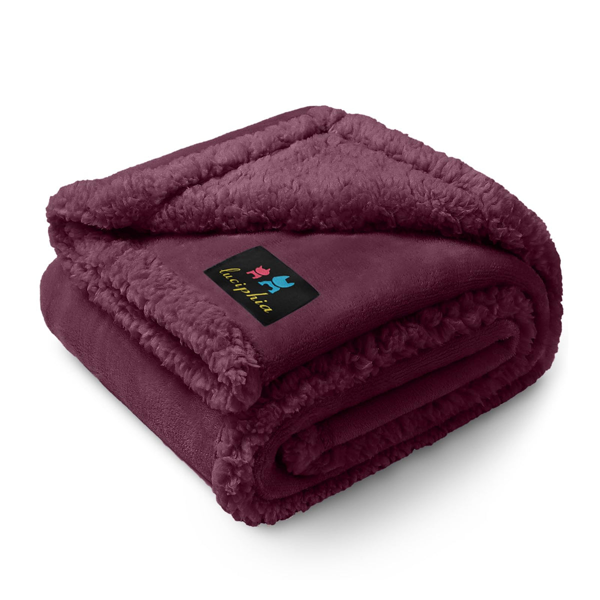 Waterproof Pet Blanket, Liquid Pee Proof Dog Blanket for Sofa Bed Couch, Reversible Sherpa Fleece Furniture Protector Cover for Small Medium Large Dogs Cats, Dark Gray Small（40" x 28"）