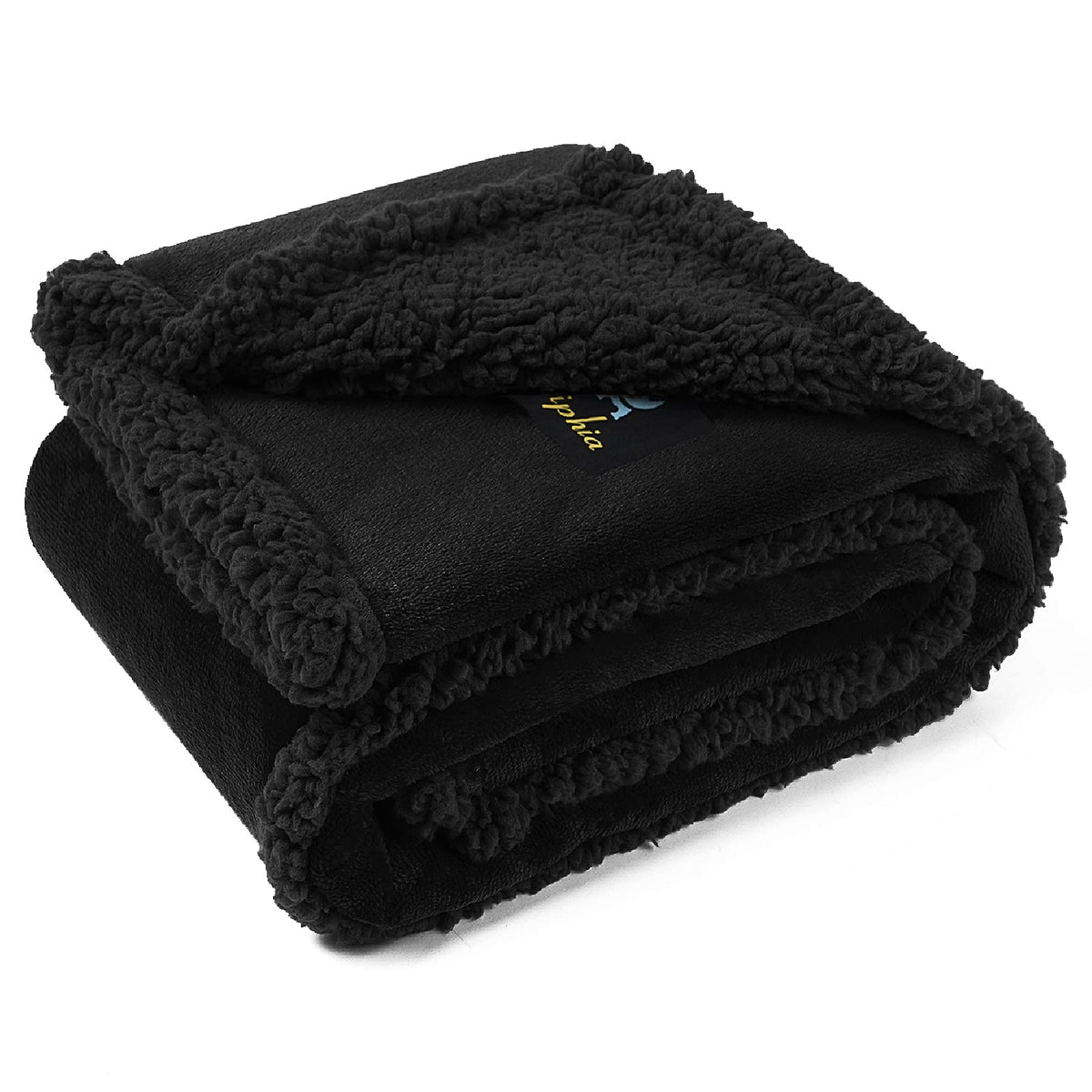 Luciphia Waterproof Blanket for Large Dog, Reversible Sherpa Bed Cover