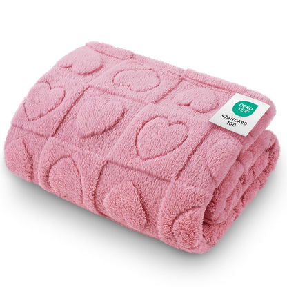 Luciphia 2 Pack Small Dog Blanket, Cozy Fleece Throw for Puppy Cat,30"x20"