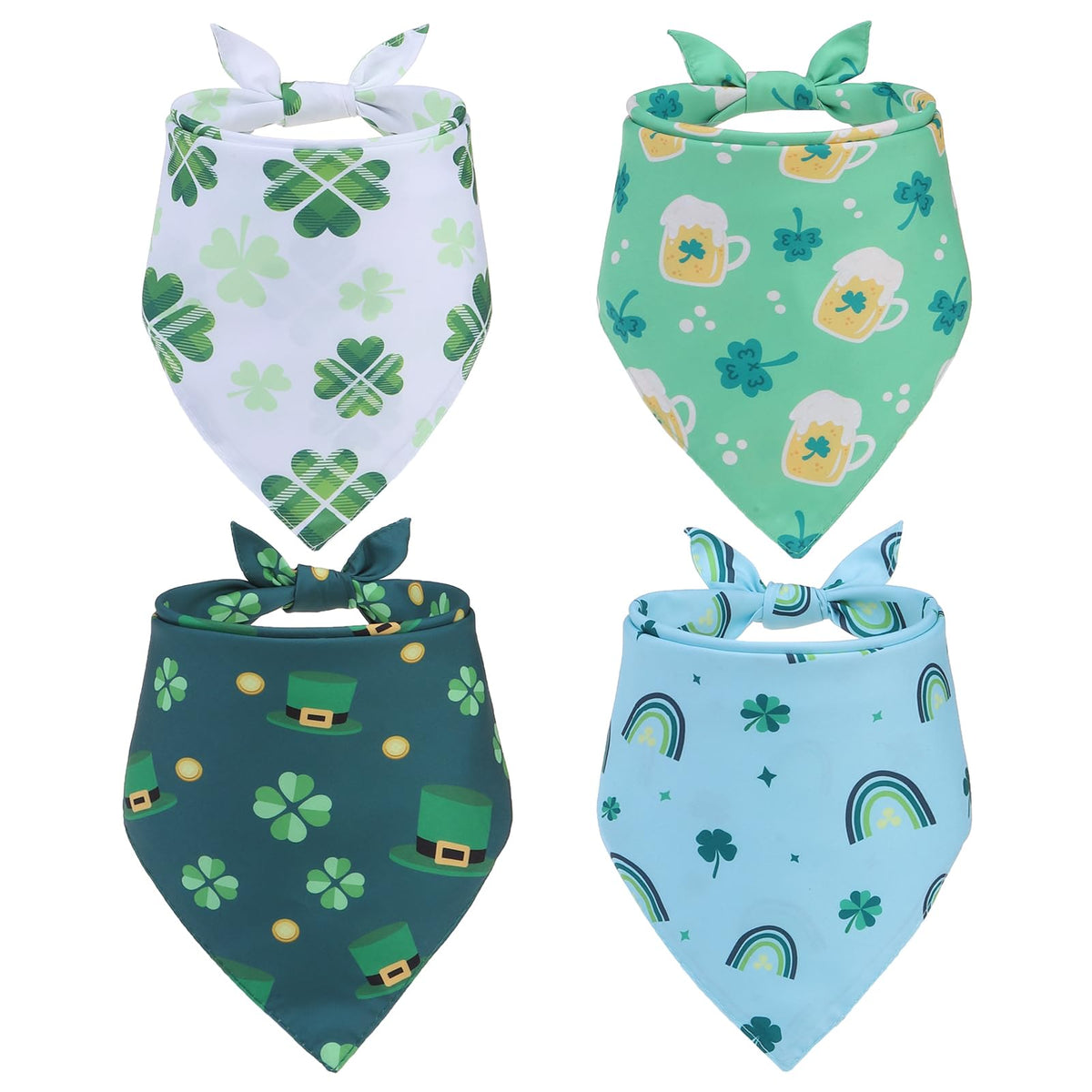 EXPAWLORER Holiday Dog Bandanas Outfit Costumes for Whole Year, 12 Pack