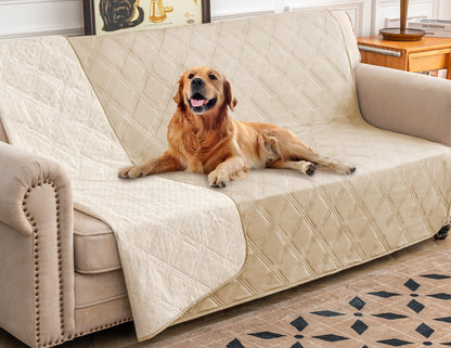 Ameritex Waterproof Dog Bed Cover Pet Blanket with Anti-Slip Back