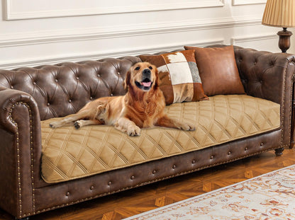 Ameritex Waterproof Dog Bed Cover Pet Blanket with Anti-Slip Back