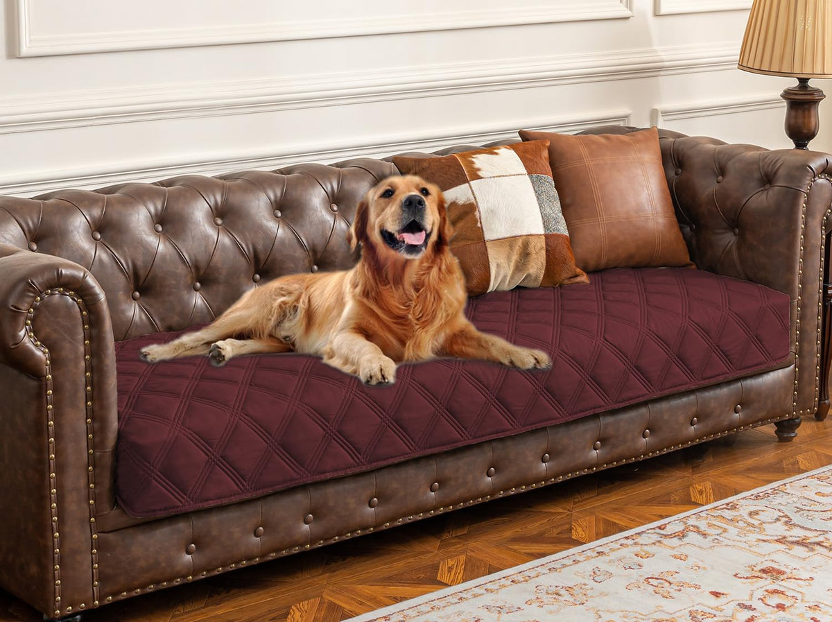 Ameritex Waterproof Dog Bed Cover Pet Blanket with Anti-Slip Back
