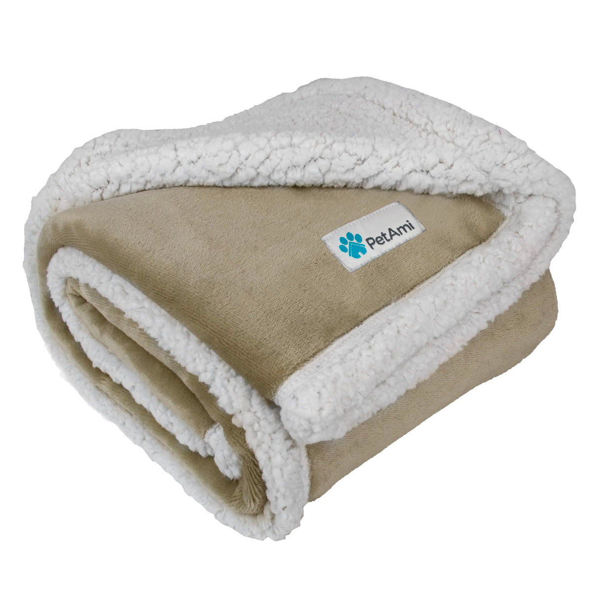 PetAmi Dog Blanket for Medium Small Pet Cat Puppy, 60x40, Plaid Dark Gray