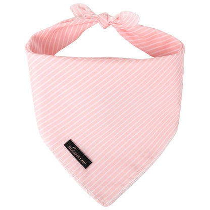 ARING PET Summer Dog Bandana-Cute Blue Dog Bandanas, Comfortable Pet Scarf Dogs Triangle Bibs for Small to Large Boy Girl Dogs and Cats