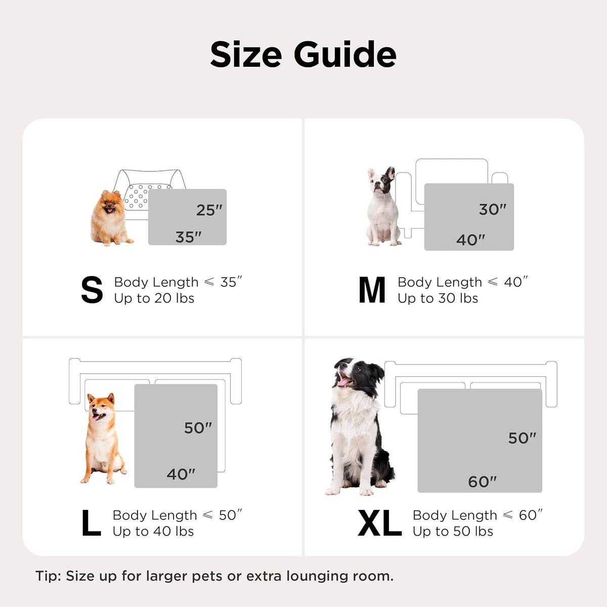 Bedsure Ultra Soft Dog Blankets for Large Dogs 300GSM Fleece, 40x50 Blue