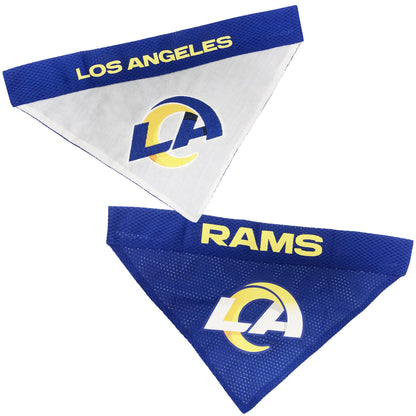 Pets First NFL DOG BANDANA - PHILADELPHIA EAGLES REVERSIBLE PET BANDANA. 2 Sided Sports Bandana with a PREMIUM Embroidery TEAM LOGO, Small/Medium. - 2 Sizes & 32 NFL Teams available, PHL-3217-S-M