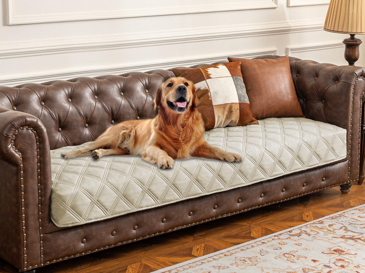 Ameritex Waterproof Dog Bed Cover Pet Blanket with Anti-Slip Back