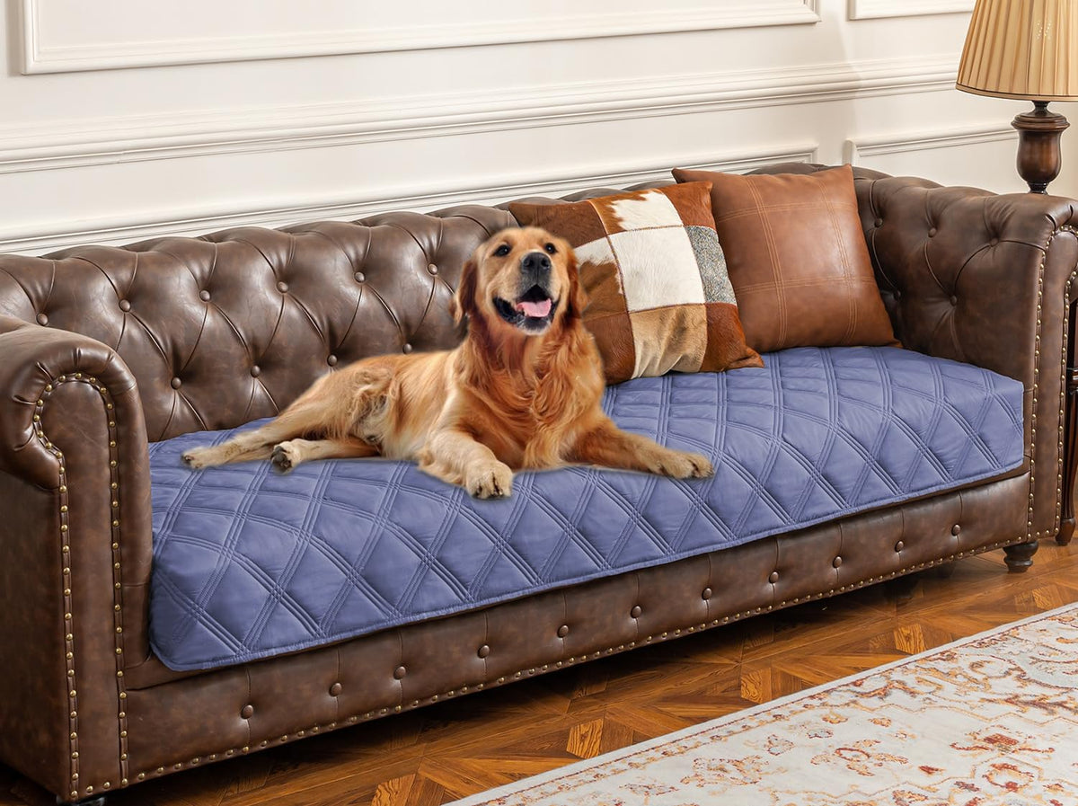 Ameritex Waterproof Dog Bed Cover Pet Blanket with Anti-Slip Back