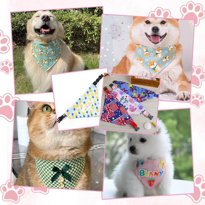 OLYCRAFT 4Pcs 4 Sizes Dog Bandana Sewing Template Set 5/5.5/6/7.5 inch Long Reversible Trapezoid Template Quilting Acrylic Quilting Template Stencil for Dogs Cats Pets Bib Bandana Headscarf Making