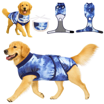 Surgery Recovery Suit for Female Male Dog, Soft Onesie After Spay Neuter,XS