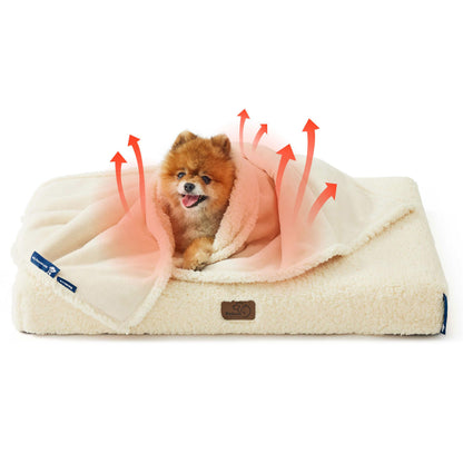 Bedsure Waterproof Dog Blankets for Small Dogs Soft Cat Blanket Warm,25X35