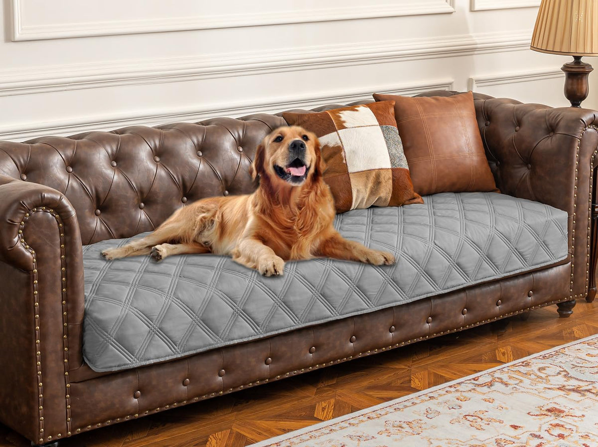 Ameritex Waterproof Dog Bed Cover Pet Blanket with Anti-Slip Back