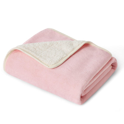 Bedsure Waterproof Dog Blankets for Large Dogs Sherpa Fleece Throw, 40X50