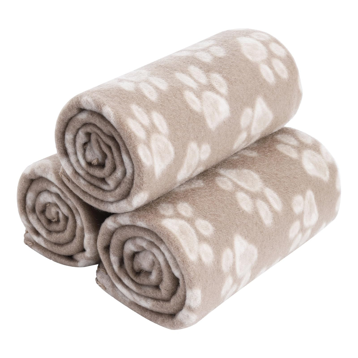 CAI TENG Small Dog Blanket 3 Pack Cat Blankets Pets 21x30 in Navy