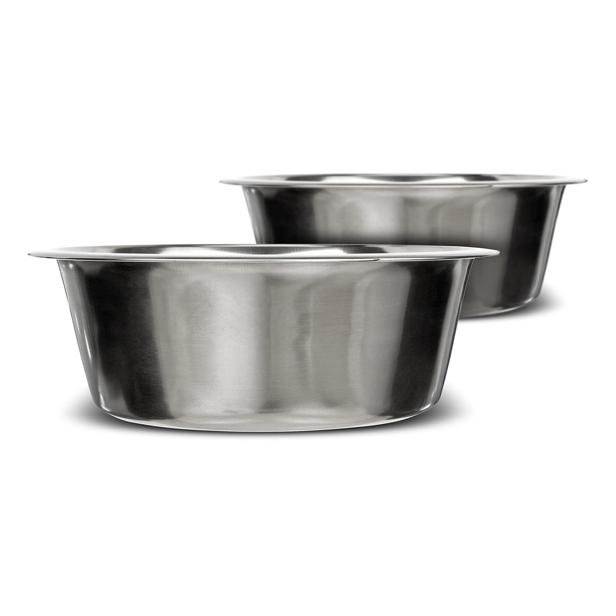 Neater Pet Brands 9 Cup (72 oz.) Stainless Steel Dog Bowls, 1 Single Neater Feeder Replacement Bowl (Large Deluxe Model), Dog Food Bowl or Water Bowls, Dishwasher Safe Metal Dish for Large Dogs