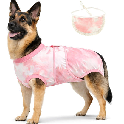 Surgery Recovery Suit for Female Male Dog, Soft Onesie After Spay Neuter,XS
