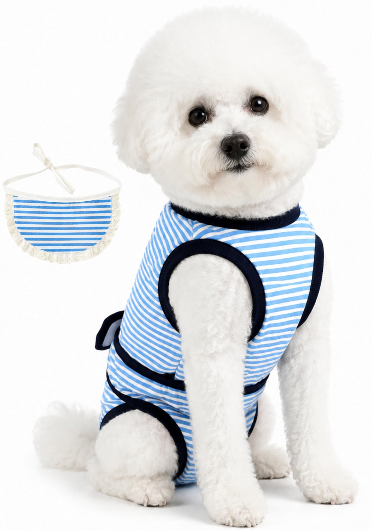 Surgery Recovery Suit for Female Male Dog, Soft Onesie After Spay Neuter,XS