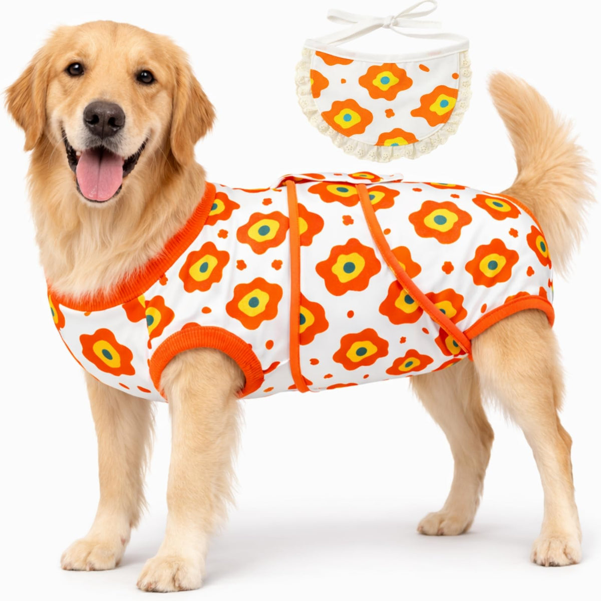 Surgery Recovery Suit for Female Male Dog, Soft Onesie After Spay Neuter,XS