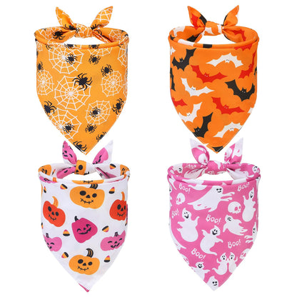 EXPAWLORER Holiday Dog Bandanas Outfit Costumes for Whole Year, 12 Pack