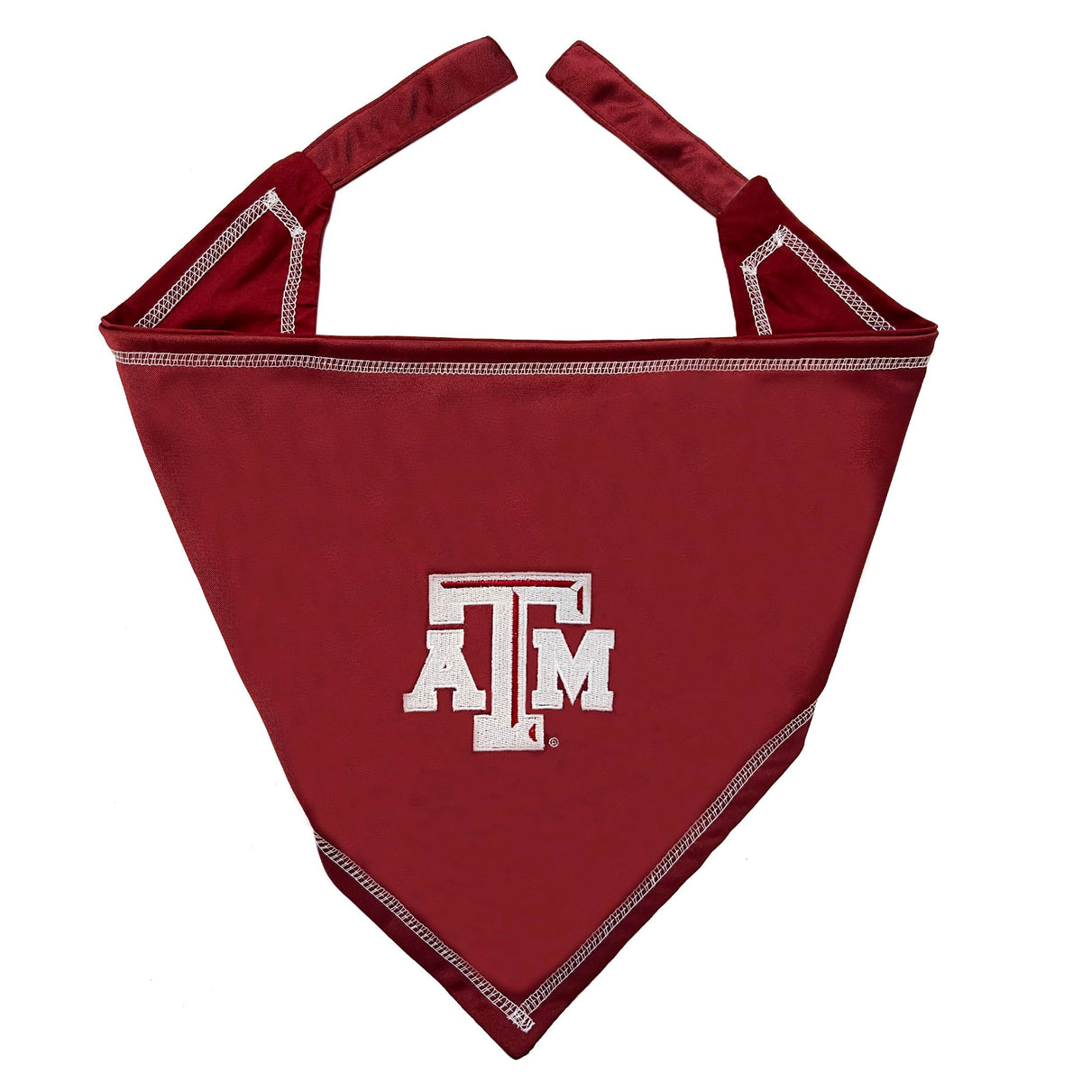NCAA Alabama Crimson Tide Tie Bandana, Small/Medium. Dog Bandana Scarf Bib for Pet Cat Dog. The Ultimate Game-Day, Party Bandana