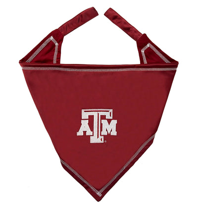 NCAA Alabama Crimson Tide Tie Bandana, Small/Medium. Dog Bandana Scarf Bib for Pet Cat Dog. The Ultimate Game-Day, Party Bandana