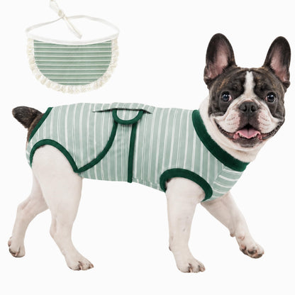 Surgery Recovery Suit for Female Male Dog, Soft Onesie After Spay Neuter,XS