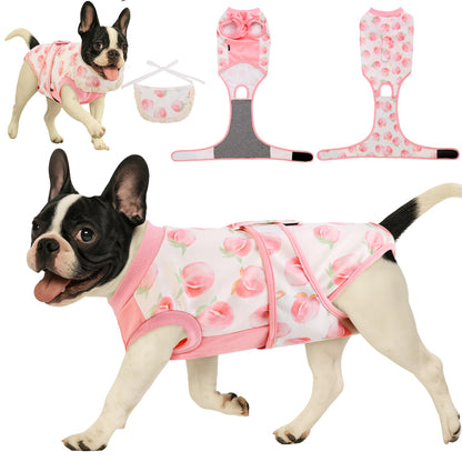 Surgery Recovery Suit for Female Male Dog, Soft Onesie After Spay Neuter,XS