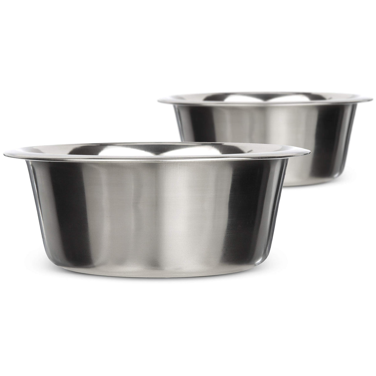 Neater Pet Brands 9 Cup (72 oz.) Stainless Steel Dog Bowls, 1 Single Neater Feeder Replacement Bowl (Large Deluxe Model), Dog Food Bowl or Water Bowls, Dishwasher Safe Metal Dish for Large Dogs