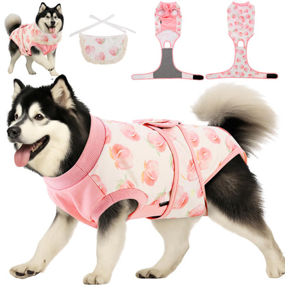 Surgery Recovery Suit for Female Male Dog, Soft Onesie After Spay Neuter,XS