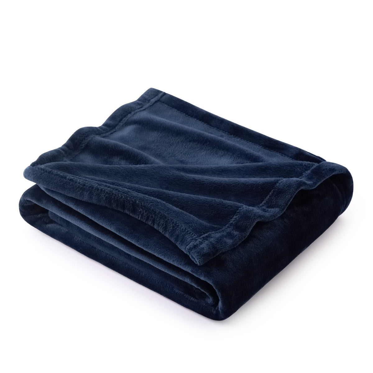 Bedsure GentleSoft Fleece Blanket Twin Size Grey - 300GSM Lightweight Plush Fuzzy Cozy Soft Warm Blanket for Bed, Sofa, Couch, Travel, Camping, 60x80 inches