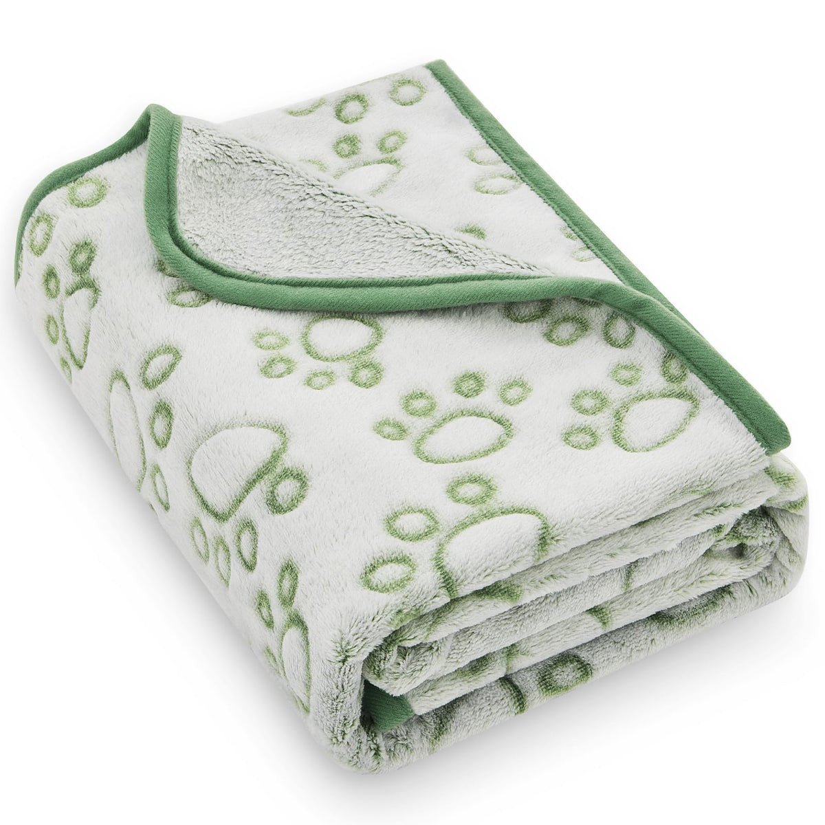 Stuffed® Premium Soft Dog Blanket Washable, 40"x32" Cat Blanket for Indoor Cats Large Medium Small Dog Puppy Essentials (Grey)