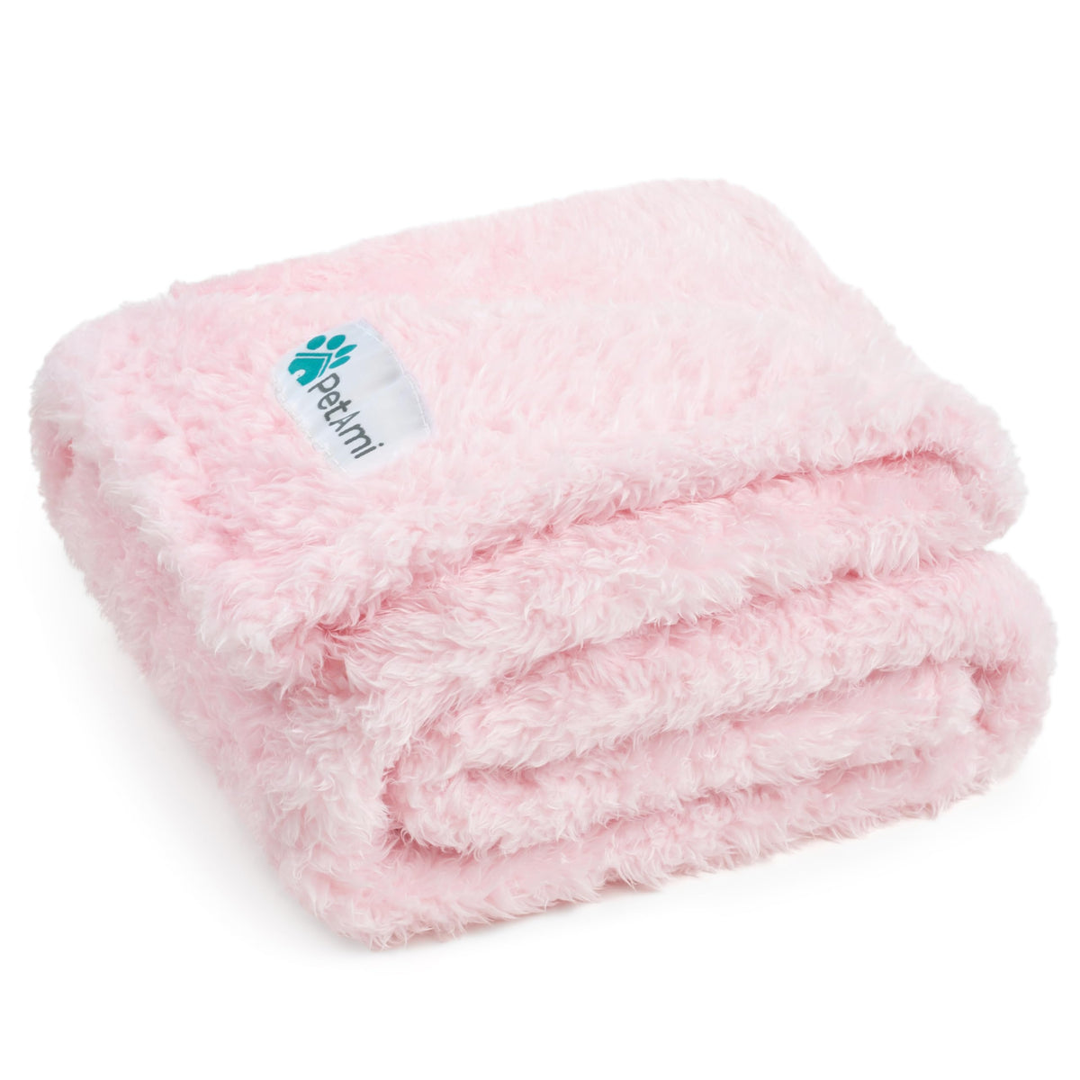 PetAmi Soft Plush Sherpa Dog Blanket for Pet Cat, Medium 29x40, Dusty Blue