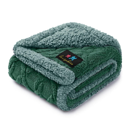 Luciphia Waterproof Blanket for Twin Bed Reversible Fleece Couch Cover