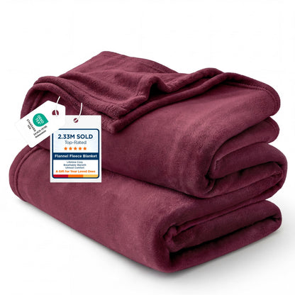 Bedsure GentleSoft Fleece Blanket Twin Size Grey - 300GSM Lightweight Plush Fuzzy Cozy Soft Warm Blanket for Bed, Sofa, Couch, Travel, Camping, 60x80 inches
