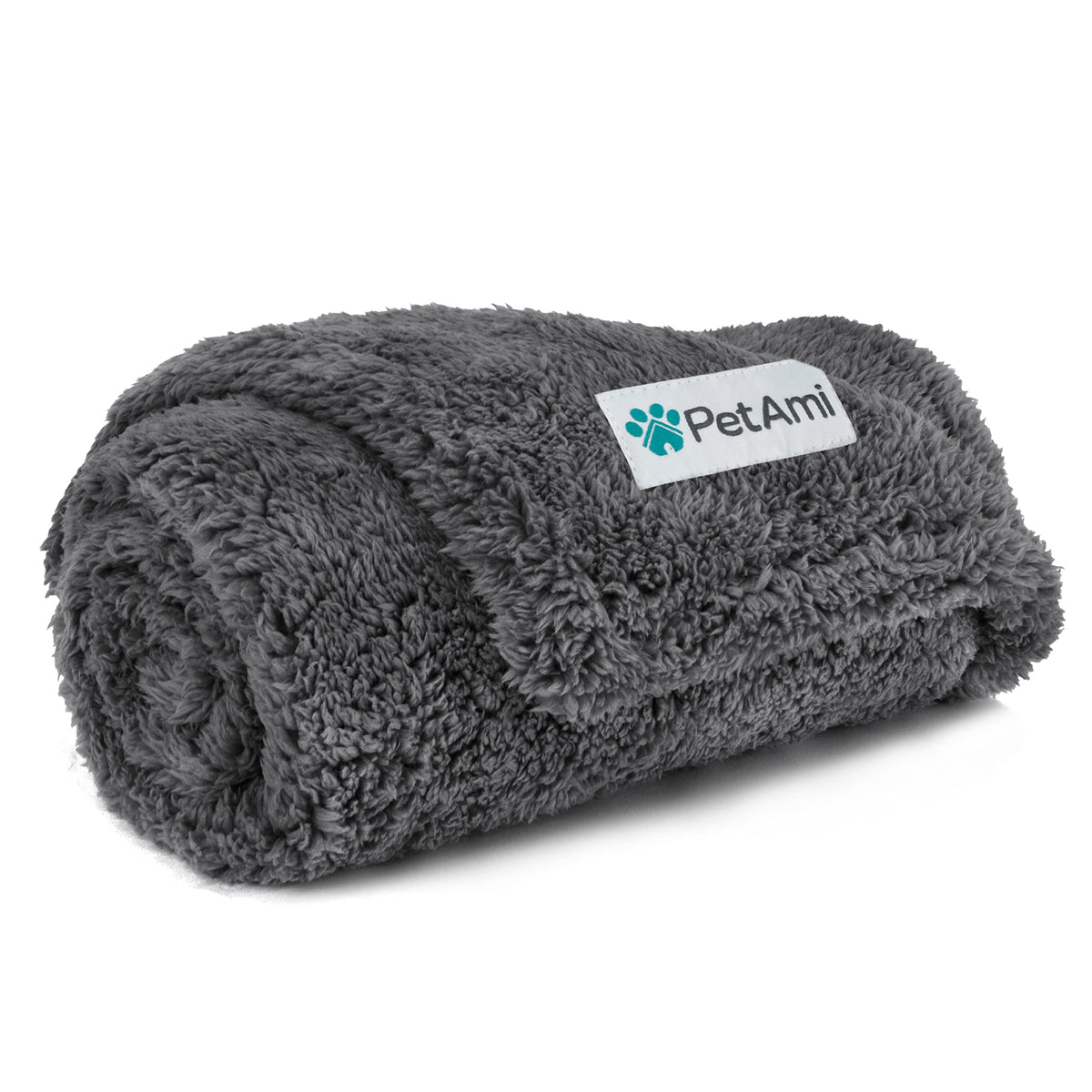PetAmi Fluffy Sherpa Waterproof Dog Blanket for Small Pet Cat, 24x32 Pink